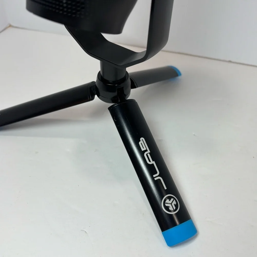 JLab Talk Pro Black USB Plug & Play Professional Microphone W/Stand - Tested